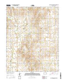 East Kiowa Creek South 2015 topographic map thumbnail