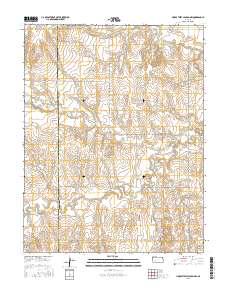 Horse Thief Canyon NW 2015 topographic map thumbnail