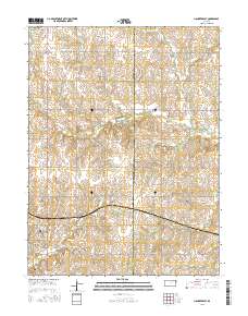 Hanover East 2016 topographic map thumbnail