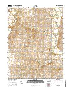 Hanover SW 2015 topographic map thumbnail