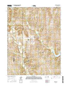 Meriden 2015 topographic map thumbnail