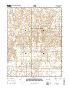 Hanston SE 2015 topographic map thumbnail