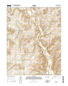 Lamont 2015 topographic map thumbnail