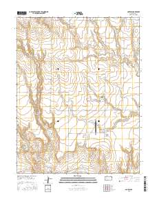 Gove SW 2015 topographic map thumbnail