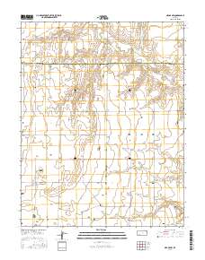 Meade NW 2016 topographic map thumbnail