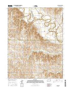 Harlan 2015 topographic map preview