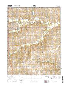Holton 2015 topographic map thumbnail