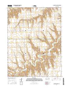 Long Draw South 2015 topographic map thumbnail