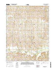 Mankato NW 2015 topographic map thumbnail