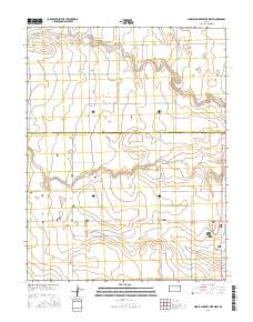 Middle Ladder Creek West 2016 topographic map thumbnail