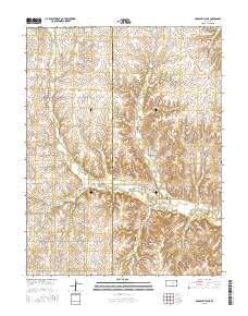 Lincolnville NE 2015 topographic map thumbnail