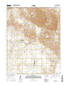 Lakin SW 2015 topographic map thumbnail