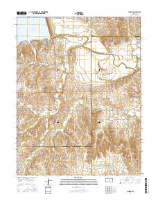 Langley 2015 topographic map thumbnail