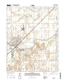 Larned 2015 topographic map thumbnail
