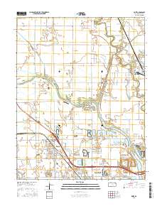 Maize 2015 topographic map thumbnail
