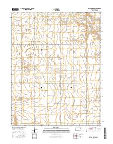 Mattox Draw SW 2015 topographic map thumbnail