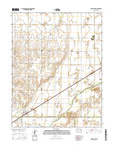 Pawnee Rock 2015 topographic map thumbnail