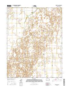 Kinsley SW 2015 topographic map thumbnail