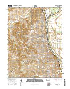 Leavenworth 2015 topographic map thumbnail