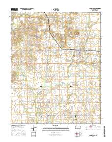Mound Valley 2016 topographic map thumbnail
