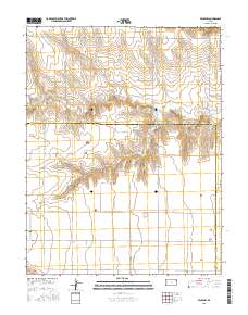 Pence NW 2015 topographic map thumbnail