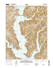 Ozawkie 2015 topographic map thumbnail