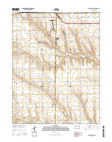 Oakley South 2015 topographic map thumbnail