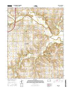 Peoria 2015 topographic map thumbnail