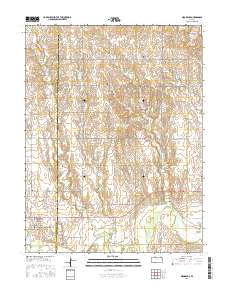 Nicodemus 2016 topographic map thumbnail