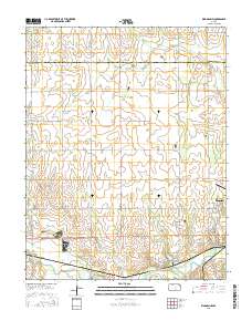 Kingman NW 2015 topographic map thumbnail