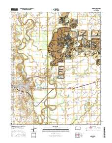 Oswego 2015 topographic map thumbnail