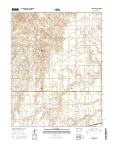 Offerle NW 2016 topographic map thumbnail
