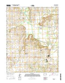 Shaw 2015 topographic map thumbnail