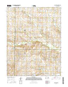 Shaw Creek 2015 topographic map thumbnail
