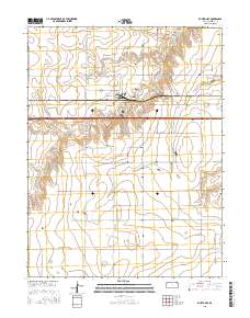 Ruleton SE 2015 topographic map thumbnail