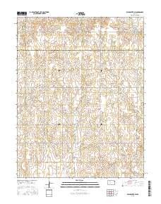 Rush Center SW 2015 topographic map thumbnail