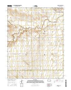 Modoc SE 2015 topographic map thumbnail