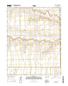 Modoc SW 2015 topographic map thumbnail