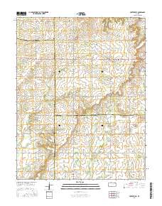 Porterville 2015 topographic map thumbnail
