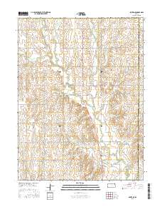 Portis NE 2015 topographic map thumbnail