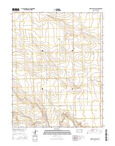 North of Tribune 2015 topographic map thumbnail