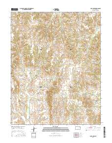Pump Creek 2016 topographic map thumbnail
