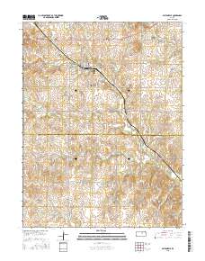 Miltonvale 2015 topographic map thumbnail