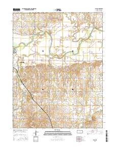 Rice 2015 topographic map thumbnail