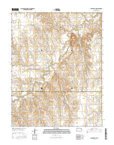 Spearville NE 2016 topographic map thumbnail