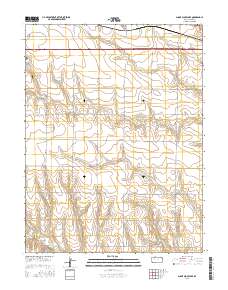 Sunny Slope Lake 2015 topographic map thumbnail