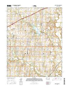 Santa Fe Lake 2015 topographic map thumbnail