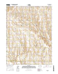Togo 2015 topographic map thumbnail