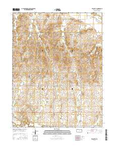 Tescott SE 2015 topographic map thumbnail