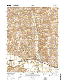 Strong City 2015 topographic map thumbnail